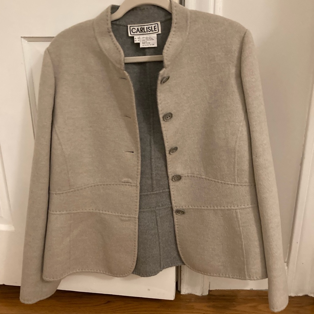 Carlisle wool and angora jacket